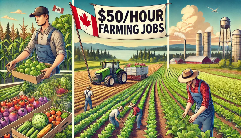 High-Paying $50/Hour Farming Jobs in Canada